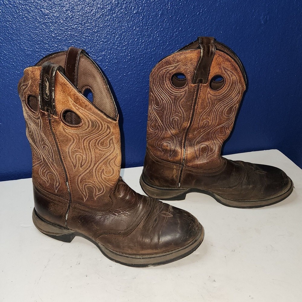 Durango Men's Rebel Saddle Western Boot - Brown Size 9D DB5474